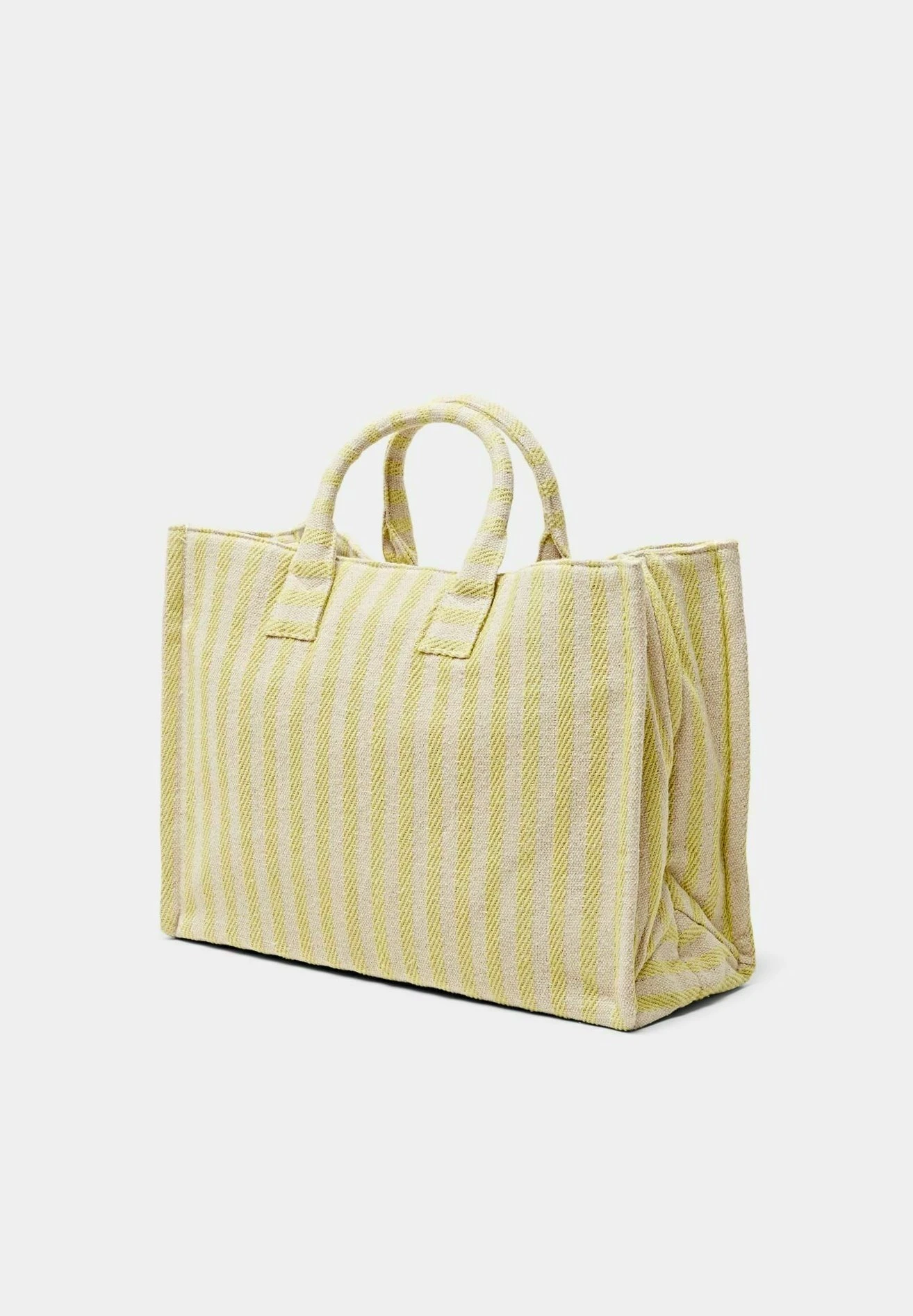ESPRIT Gestreifter - Shopper - Lime Yellow 5 ESPRIT Gestreifter - Shopper - Lime Yellow - Afbeelding 3