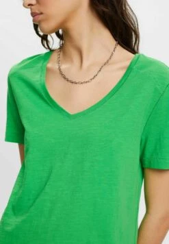 ESPRIT Sticht - T-Shirt Basic - Green -Esprit 04dc37ea92c147539be50c485258bcd0