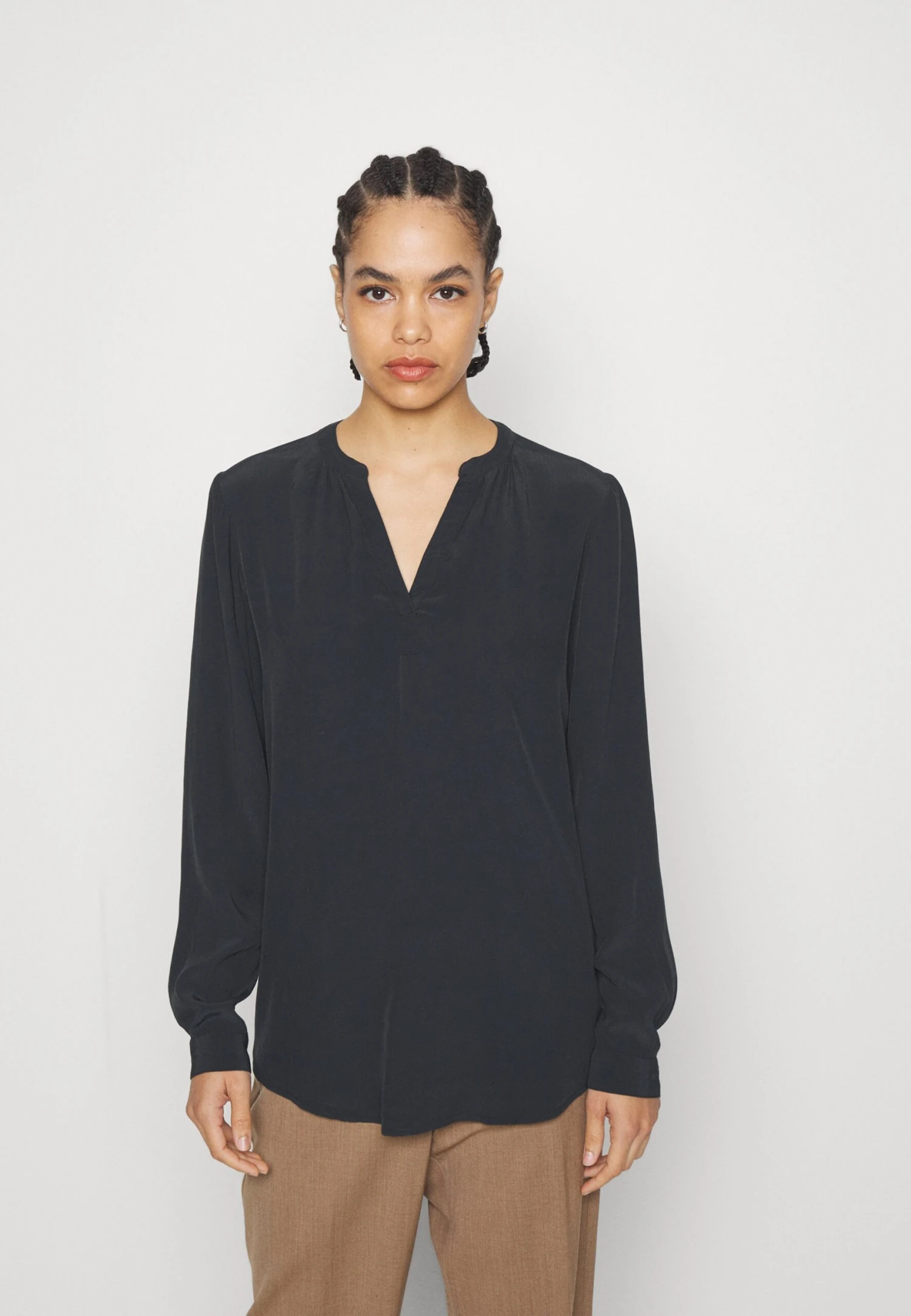 ESPRIT Henley - Blouse - Black 6 ESPRIT Henley - Blouse - Black - Afbeelding 4