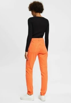 ESPRIT Mom Fit- Broek - Orange Red New -Esprit 074682da851043169a041509f6a8bb9e
