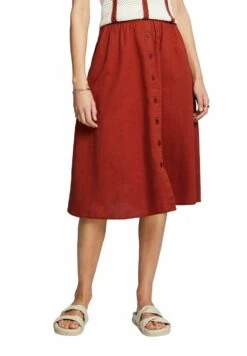 ESPRIT Light- A-Lijn Rok - Terracotta New