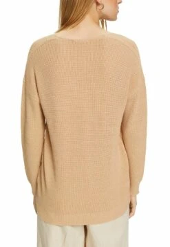 Edc By Esprit Mit V-Ausschnitt - Trui - Cream Beige -Esprit 08c2f1703db94da7a184d3a928ced018