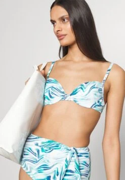 ESPRIT Ombre Beach High Waist Brief With Tie - Bikinibroekje - Ink -Esprit 08e61d6815d74904a7d429d18b123260