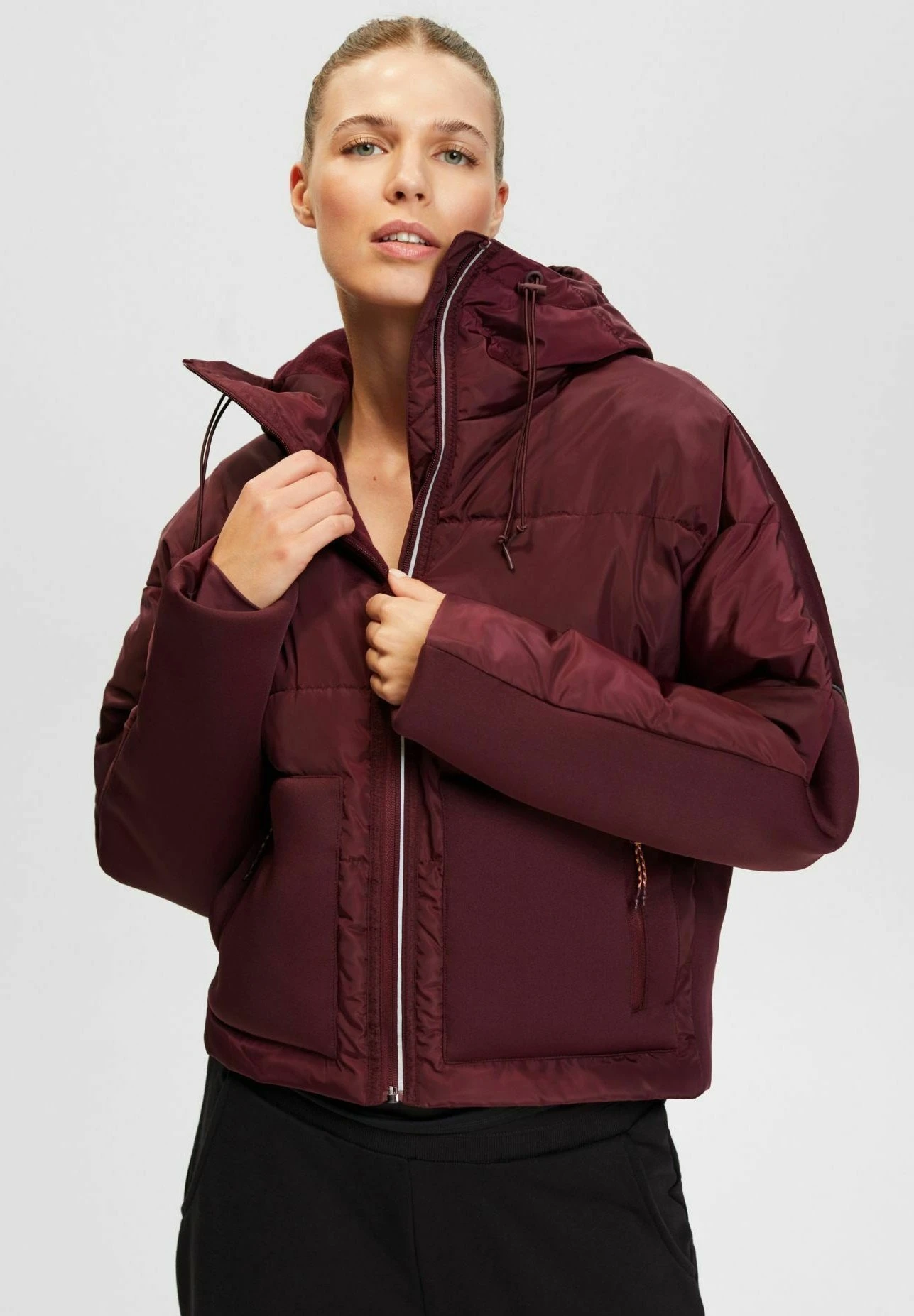 Hybrid - Outdoorjas - Bordeaux Red 3 Hybrid - Outdoorjas - Bordeaux Red