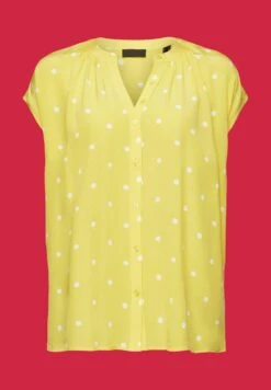 ESPRIT Kurzarm Mit Print - Overhemdblouse - Light Yellow -Esprit 0c12c743212e4902a3a0ef087aa89fd7