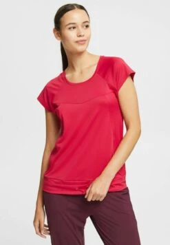 Mit Kordelzug Und E Dry - Sport T-Shirt - Cherry Red