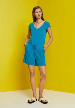 ESPRIT Overalls- Jumpsuit - Dark Turquoise -Esprit 0e73cb07aca04ad09ba94cc5ca72b108