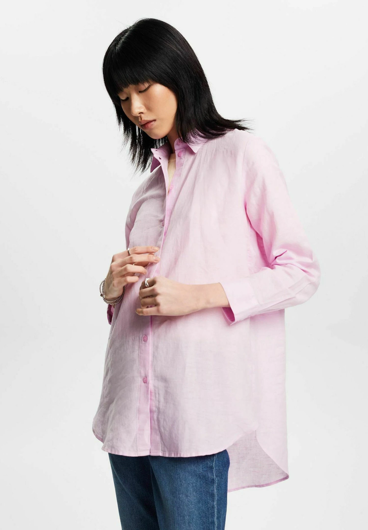 ESPRIT Blouse - Overhemdblouse - Pink 4 ESPRIT Blouse - Overhemdblouse - Pink - Afbeelding 2