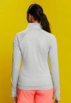 Sweater Met Rits - Light Grey New -Esprit 0f07eda9ff3543bc9c81515baec0bb48
