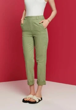 ESPRIT Broek - Pale Khaki -Esprit 0f35b6ec65ee40c4a12c8c6f744377e0