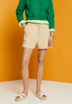 ESPRIT Shorts - Khaki Beige -Esprit 0fb907b335e9454c99e5bb030b77082e