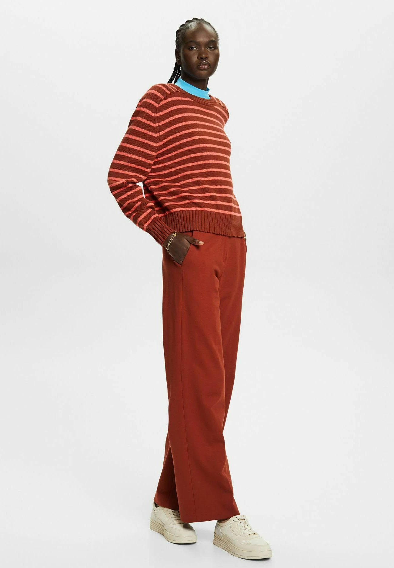 ESPRIT Trui - Rust Brown 7 ESPRIT Trui - Rust Brown - Afbeelding 5