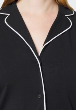 ESPRIT Beautiful Basics Long Leg Long Sleeve - Pyjama - Black -Esprit 13b8935fe84242458689da74ff34731d