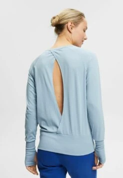 Longsleeve - Pastel Blue -Esprit 13d7677715ae456b82cbfbd6fc88ee52