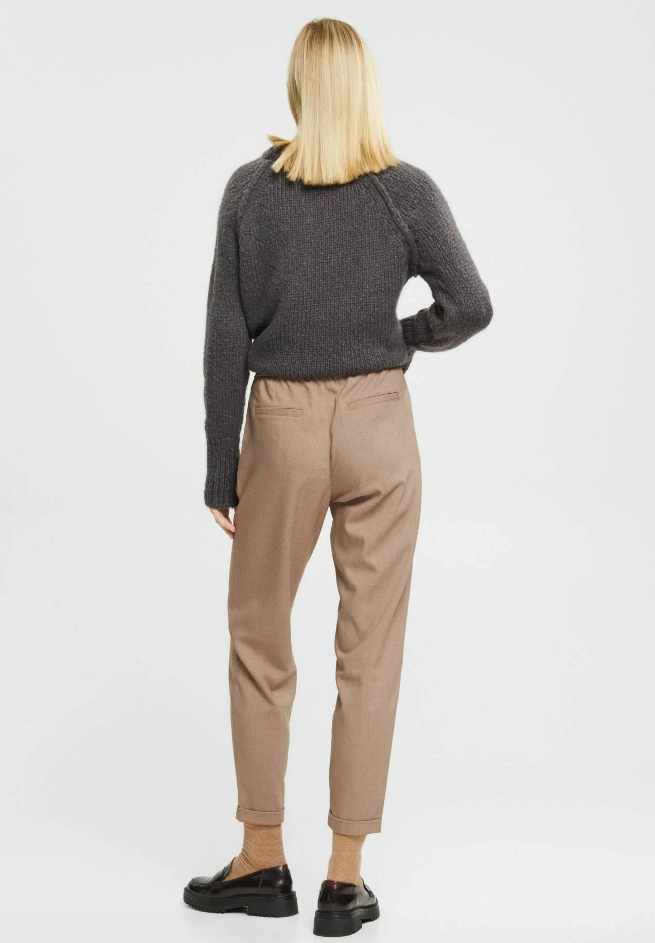 ESPRIT Woven - Trainingsbroek - Taupe 5 ESPRIT Woven - Trainingsbroek - Taupe - Afbeelding 3