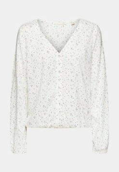 Edc By Esprit Fluid Bubblehem- Blouse - Off White -Esprit 1451c6fc744040baae13e9bb908ca8b7