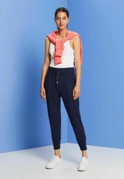 Trainingsbroek - Navy -Esprit 152901ae7a81429ba5ce0b0cc4e5f7e6