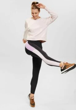 Colorblock - Legging - Black