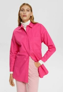 Edc By Esprit Mit Tasche - Overhemdblouse - Pink Fuchsia