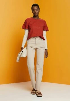 Edc By Esprit Blouse - Terracotta New -Esprit 16d18b3686c94e26bbe25ecd3dd627ee