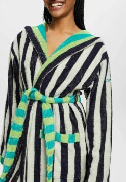 ESPRIT Gestreifter Unisex - Badjas - Deep Water -Esprit 16f06af7854746a5ba9dbb01efe72c3c