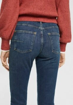 ESPRIT Straight Leg Jeans - Blue Dark Washed -Esprit 17be1395892d4e5d814fe539ebf82be6