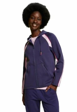 Sweater Met Rits - Navy