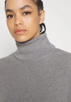 ESPRIT Badwing Rollneck- Trui - Medium Grey -Esprit 1cd472ddc0a94b3ca3ff9e11a5277c2b