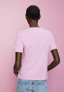 ESPRIT Mit U Ausschnitt - T-Shirt Basic - Lilac -Esprit 1d8464cce7e44f77b2ef2ef89aa22d5a
