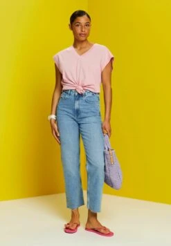 Edc By Esprit T-Shirt Basic - Pink -Esprit 1e1ebc5356264bfc94ca019a4e355c42