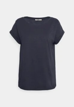Edc By Esprit Slub Round Neck - T-Shirt Basic - Navy -Esprit 1e88e1a46396451195057641550af424