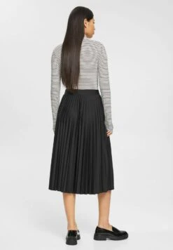 ESPRIT Mit Gürtel - A-Lijn Rok - Black -Esprit 1f186362a44f42a7b9a2ea83753603a0