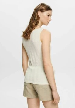 Edc By Esprit Top - Light Taupe -Esprit 203a0c4d56e942ddab3af34bd2200a27