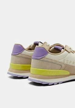 ESPRIT Mit Echtem - Sneakers Laag - Beige -Esprit 222aef49744f4d8fb19f9424816828c1