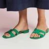 ESPRIT Knotslid - Badslippers - Dark Green -Esprit 2378a76b639b4646a87028bc30c6e13e
