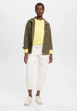 ESPRIT Utility Jkt - Lichte Jas - Khaki Green -Esprit 24370bf3a3bb4878b643baea92fba10e