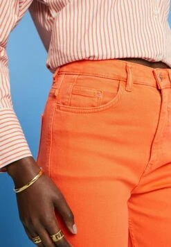 ESPRIT Straight Leg Jeans - Orange Red New -Esprit 246dd5554ab0464fb4b1703f28a52448