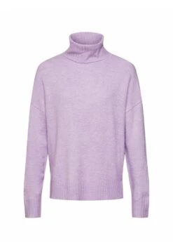 ESPRIT Rollkragen In Mouliné - Trui - Lilac -Esprit 24d99aadef854f8982df5ae30cbb672e
