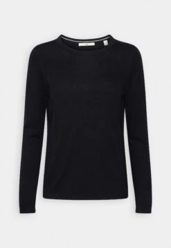 Edc By Esprit Basic Crewneck - Trui - Black -Esprit 24da2479e5ff45689f932d62a210a675