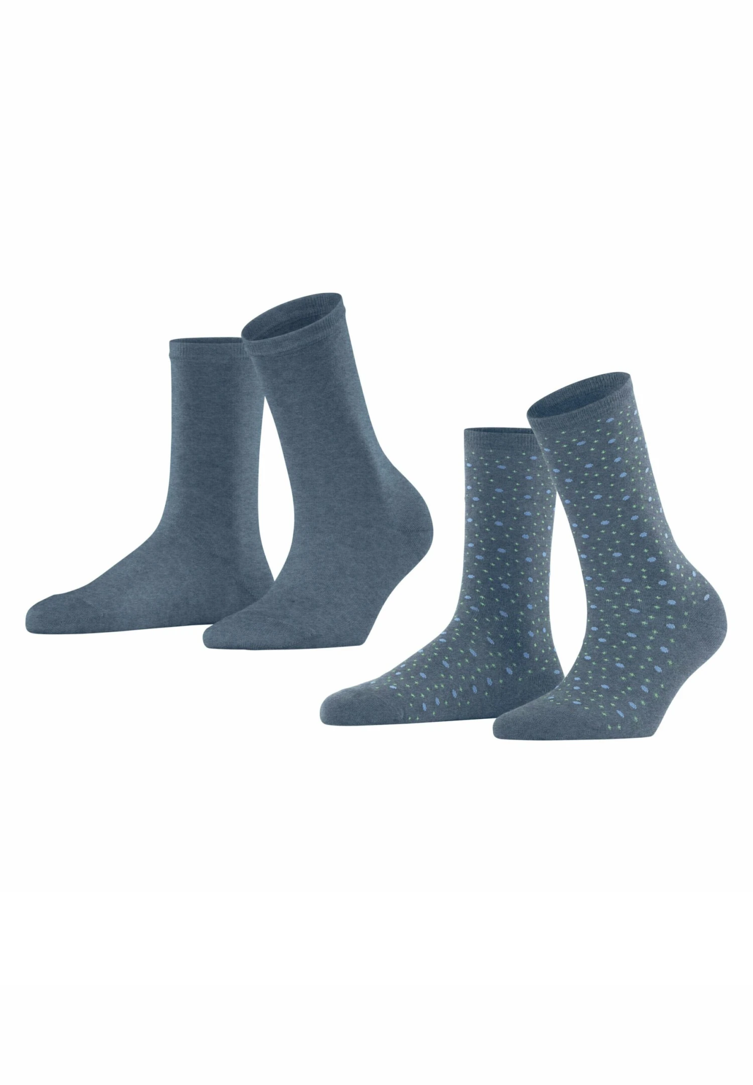 ESPRIT Playful Dot 2Er-Pack - Sokken - Light Denim 4 ESPRIT Playful Dot 2Er-Pack - Sokken - Light Denim - Afbeelding 2