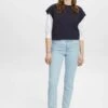 ESPRIT Mit Mittlerer Bundhöhe - Slim Fit Jeans - Blue Bleached -Esprit 251545a1cceb44e8933a3af6b8d14ef2