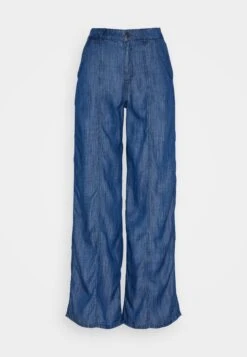 ESPRIT High Rise Wide Leg - Broek - Blue Medium Wash -Esprit 259dfa9e806d4c979aa4105fbbd2483e