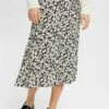 ESPRIT Gemusterter - A-Lijn Rok - Black -Esprit 25b22d065f9e4d70b1e42308f1b2eecb