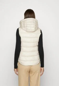 ESPRIT Tape Vest - Bodywarmer - Cream Beige -Esprit 25d9b201e2994d3b827ba088838213d3