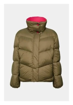 ESPRIT Rcs Ll Pff - Gewatteerde Jas - Dark Khaki -Esprit 282235cba14b4e4e82312443f3e802d0