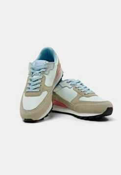 ESPRIT Mit Echtem - Sneakers Laag - Light Blue -Esprit 2b49772cc065487198bf7ab98fe8c2cd