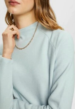 Edc By Esprit High Neck - Trui - Pastel Blue 13 Edc By Esprit High Neck - Trui - Pastel Blue -Esprit 2b6e90b08a224950b795f1fca98c3c72