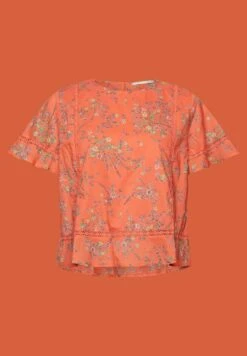 Edc By Esprit Blouse - Coral Orange -Esprit 2c6ad8600e3145d9a096bdcd110fb845