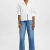 ESPRIT In Dad-Passform Aus Nachhaltigem- Straight Leg Jeans - Blue Medium Washed New -Esprit 2d4a3a4822574b3b99783e78ecacfa44