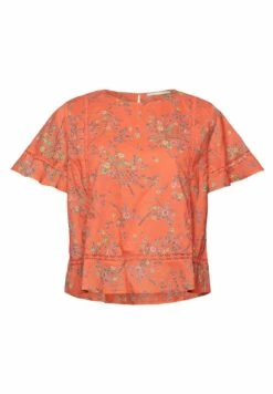 Edc By Esprit Blouse - Coral Orange -Esprit 2d5f60ed0c644209ae032b580f4556ea